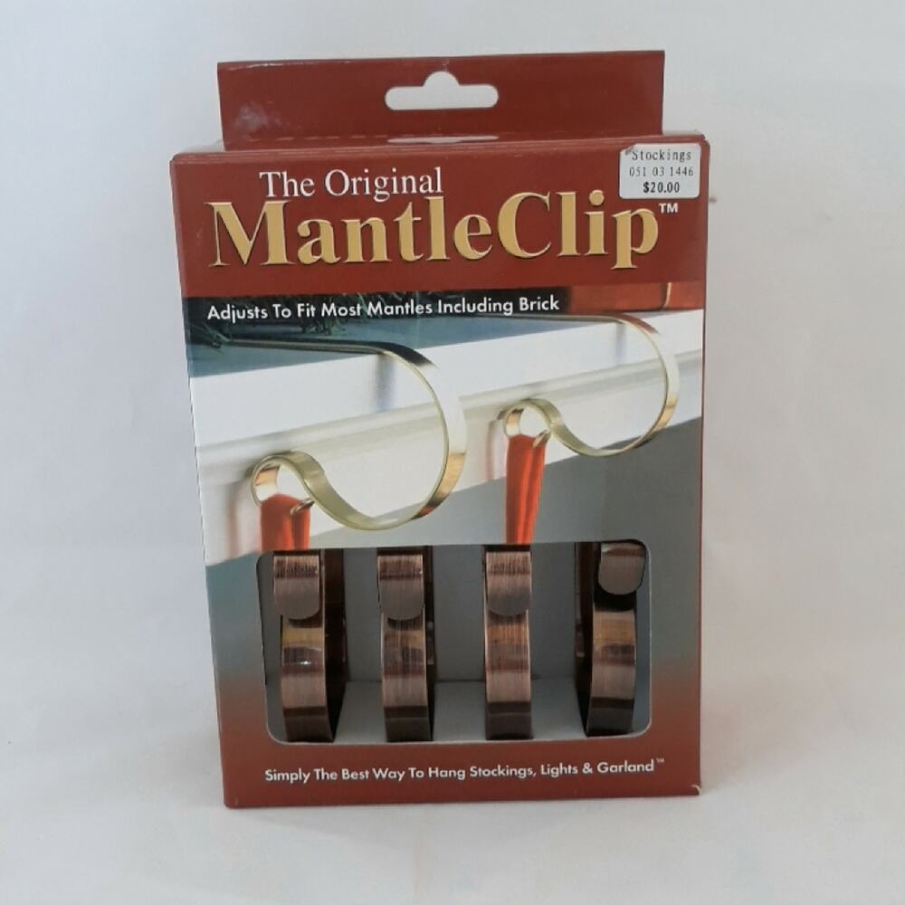 The Original Mantle Clip Decoration Holder
